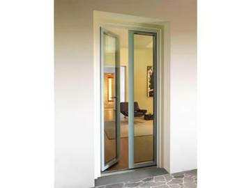 VITRUM DOUBLE - Wood and glass patio door by CARMINATI SERRAMENTI - view 2